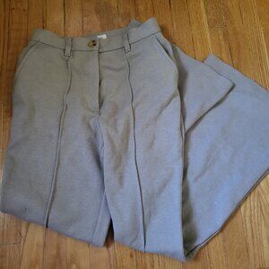 Urban Outfitters Pleated Light brown/tan/grey Long Pants Small